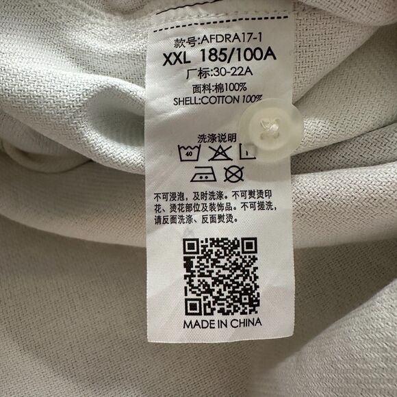 Li-Ning Love Wade Logo Shirt Men's 2XL XXL Marshmallow Tie Dye Blue Pink Button - Picture 6 of 11